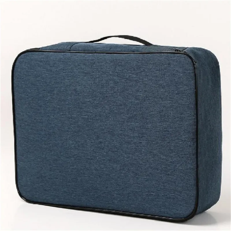 Borsa per documenti portafoglio per passaporto da viaggio di grande capacità Organizer per carte da uomo Business Waterproof Storage Pack accessori per la casa articolo