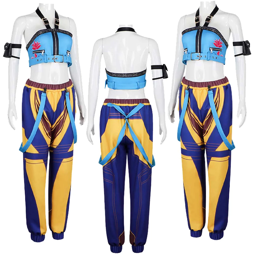 เด็กหญิง Rumi Zoey Mira คอสเพลย์เครื่องแต่งกายชุดการ์ตูน Demon Hunter ของ KPop Roleplay เด็กชุด Halloween Carnival Party