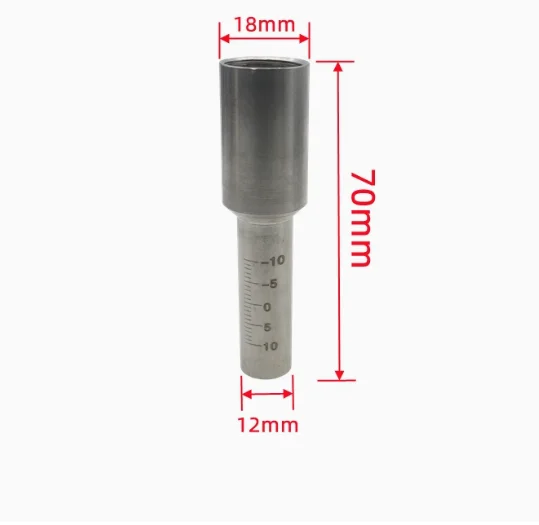 1Pc M16 Laserlassen Schaal Buis Laser Rvs Pistool Hoofd Accessoires