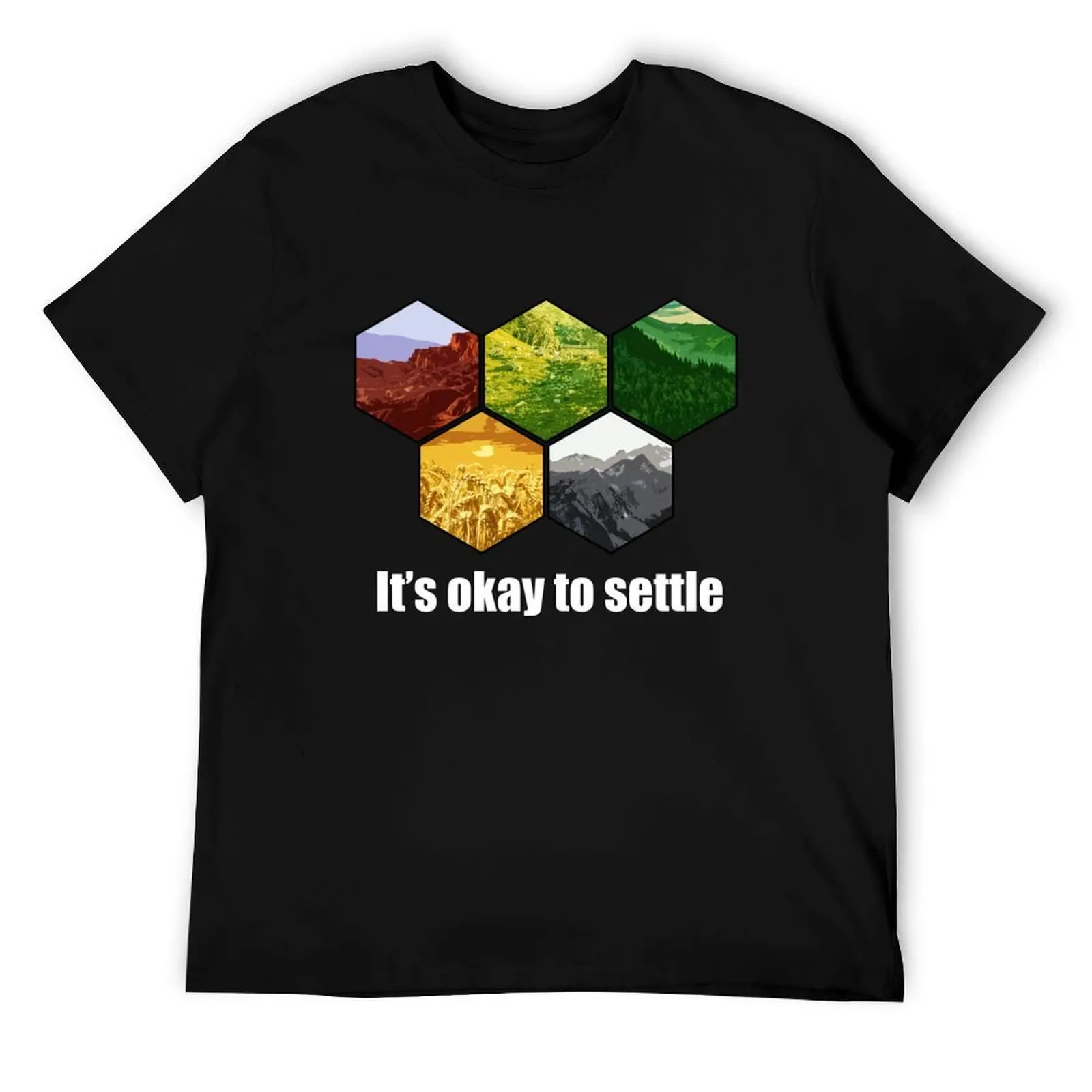 

It_s Okay to Settle T-Shirt t shirt man luxury t shirts for man graphic funny T-Shirt