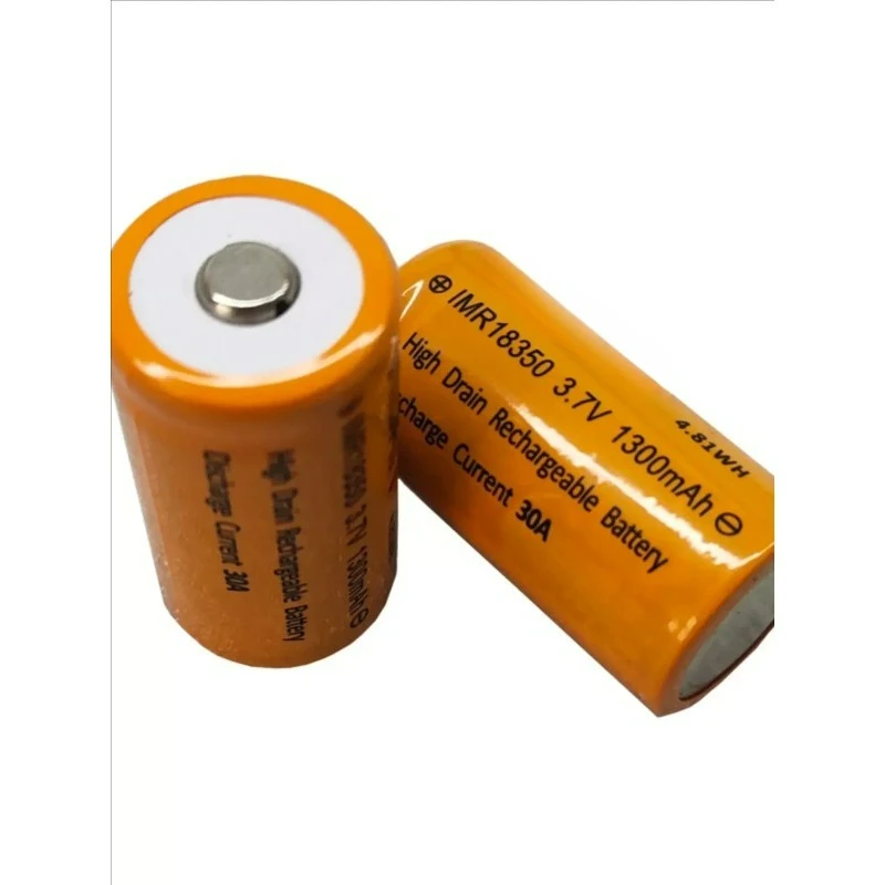 

For HIBATT IMR18350 18350 rechargeable lithium battery 3.7V 1300mAh