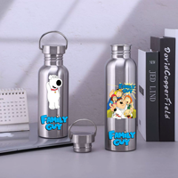 500ml 750ml 1000ml Family Guy  Chris·Griffin Stewie·Griffin Brian·Griffin Peter·Griffin Water Cup Children's Gift