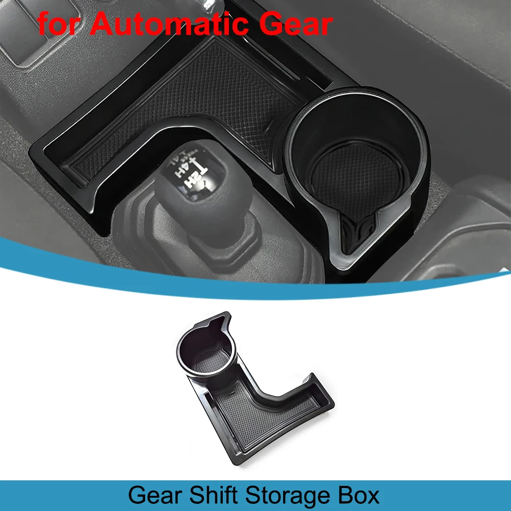 

Car Gear Shift Storage Box Organizer Tray Cup Holder for Suzuki Jimny 2019-2025 JB64 JB74 Stowing Tidying Interior Accessories