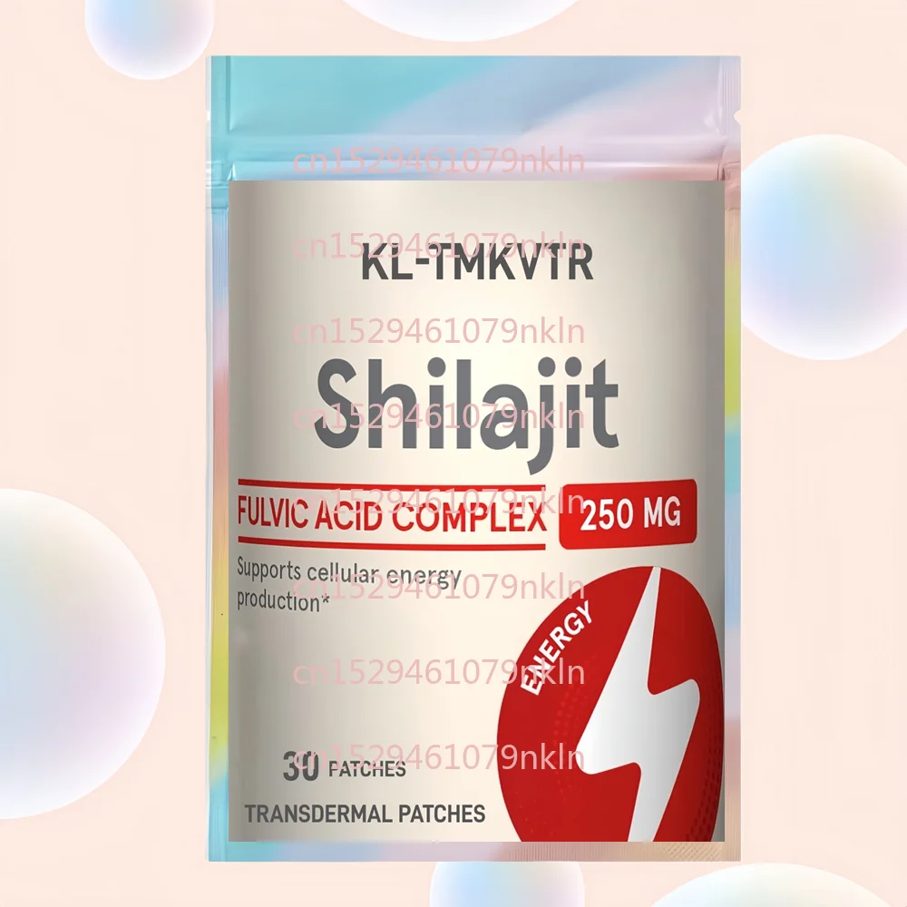 

30 Patches Shilajit Transdermal Patches Fulvic Acid Complex Support Cellular Energy Energy & Immunity