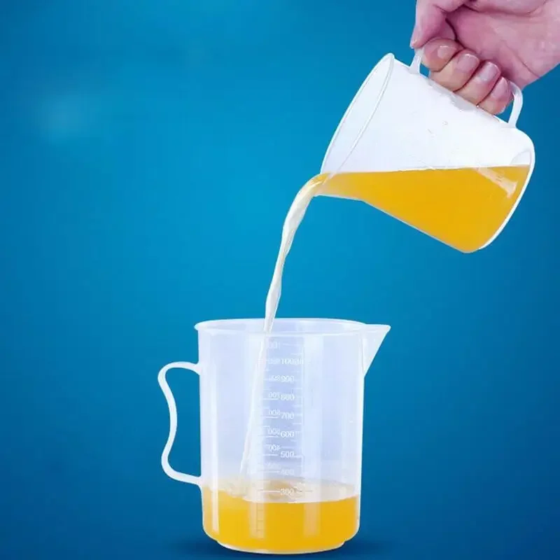 250/500/1000/2000 Ml Spout Kitchen Lab with Handle Measuring Cup Cooking Liquid Pitcher Jug Pour Durable Sale Spout Kitchen Tool