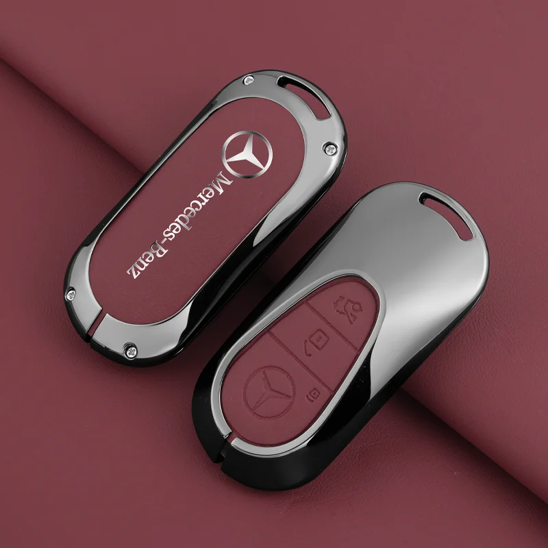 Автомобильный чехол для ключа с дистанционным управлением, чехол для ключа для Mercedes Benz 2021 C /S Class W223 W206 S350L S400L S450L S500L, автомобильные аксессуары