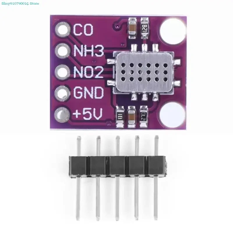 

76HD MICS-6814 CO VOC NH3 Multiple Gas Detection Module for Indoor Industrial Air Quality Monitoring with Low Power Consumption