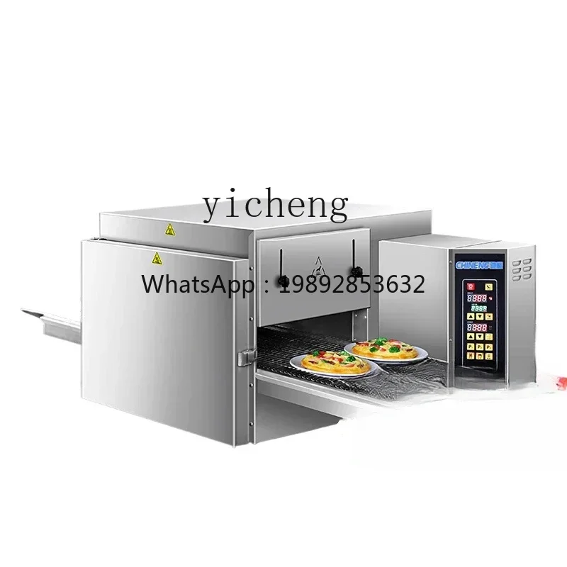 Commercial Chain Pizza Oven Commercial  304 Stainless Steel Track Oven Multifunctional