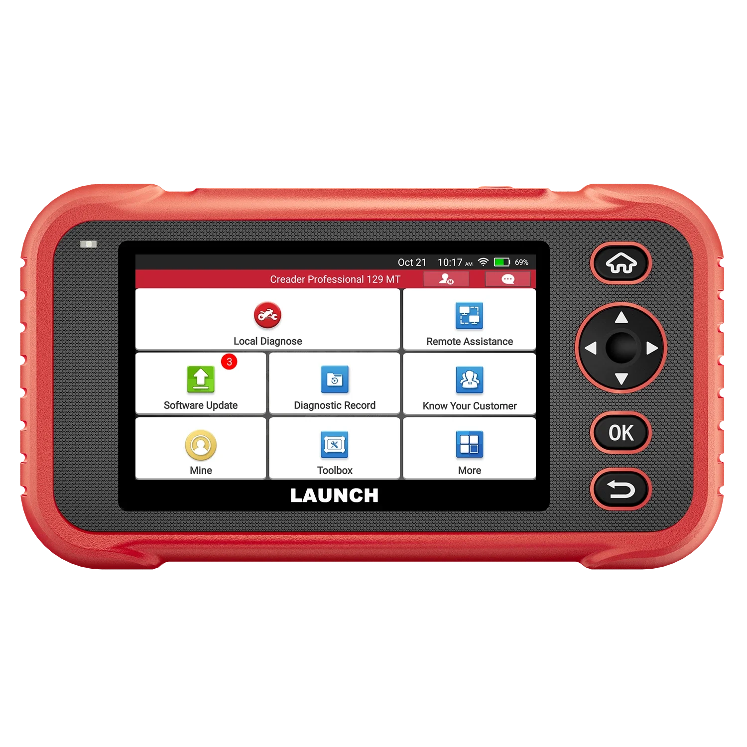 إطلاق CRP129 MT Creader أداة تشخيص الدراجة النارية التكوين القياسي المهنية CRP129 MT obdii الماسح الضوئي #3