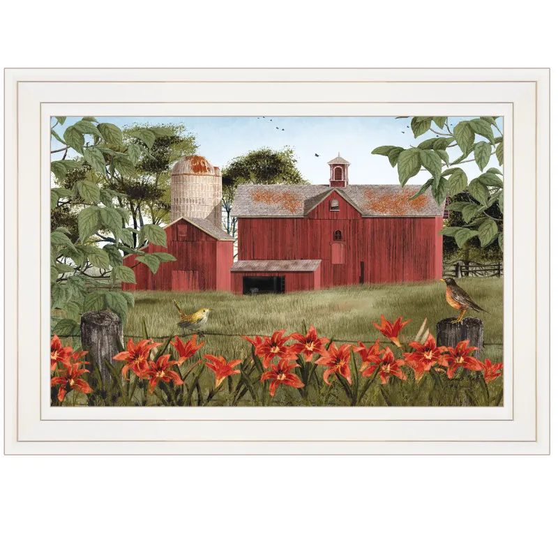 

Summer Days by Billy Jacobs, Ready to Hang Framed Print, White Frame