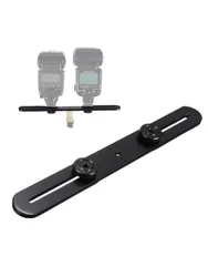 Dual Arm Scuba Diving Dive Bracket Flashlight Tray Stabilizer Mount for Sony Gopro SJCAM Action Camera, Camcoders, Smartphone