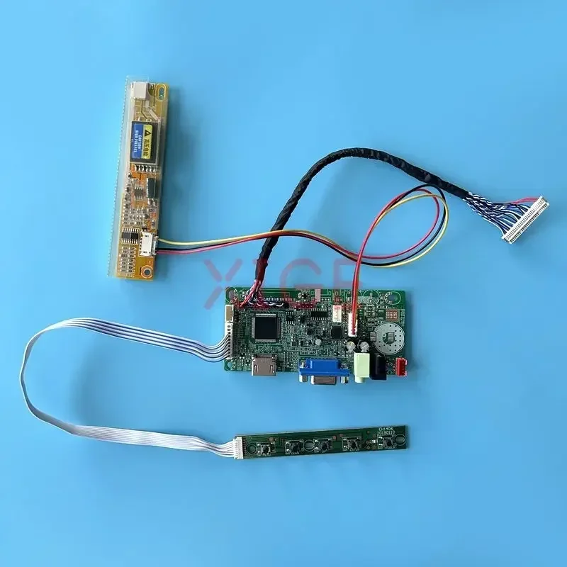 

LCD Screen Driver Controller Board Fit HV150UX1 IAUX14 ITUX97C N150U3 1600*1200 VGA Display Kit LVDS 30Pin HDMI-Compatible 1CCFL