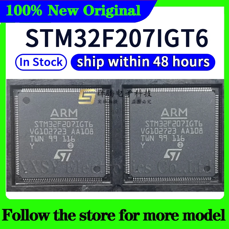 

STM32F207IGT6 In stock 48 hours ship