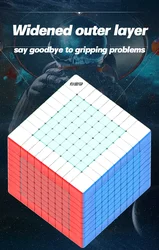 [Picube] DianSheng 9 M Magnetic Magic Speed Cube Stickerless Professional Fidget Toys DianSheng Galaxy 9x9 M Cubo Magico Puzzle