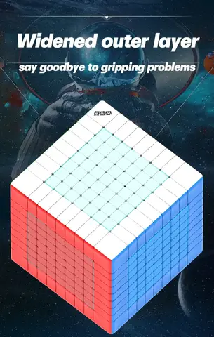[Picube] DianSheng 9 M 자기 매직 스피드 큐브 스티커가 없는 전문 Fidget 장난감 DianSheng Galaxy 9x9 M Cubo Magico 퍼즐