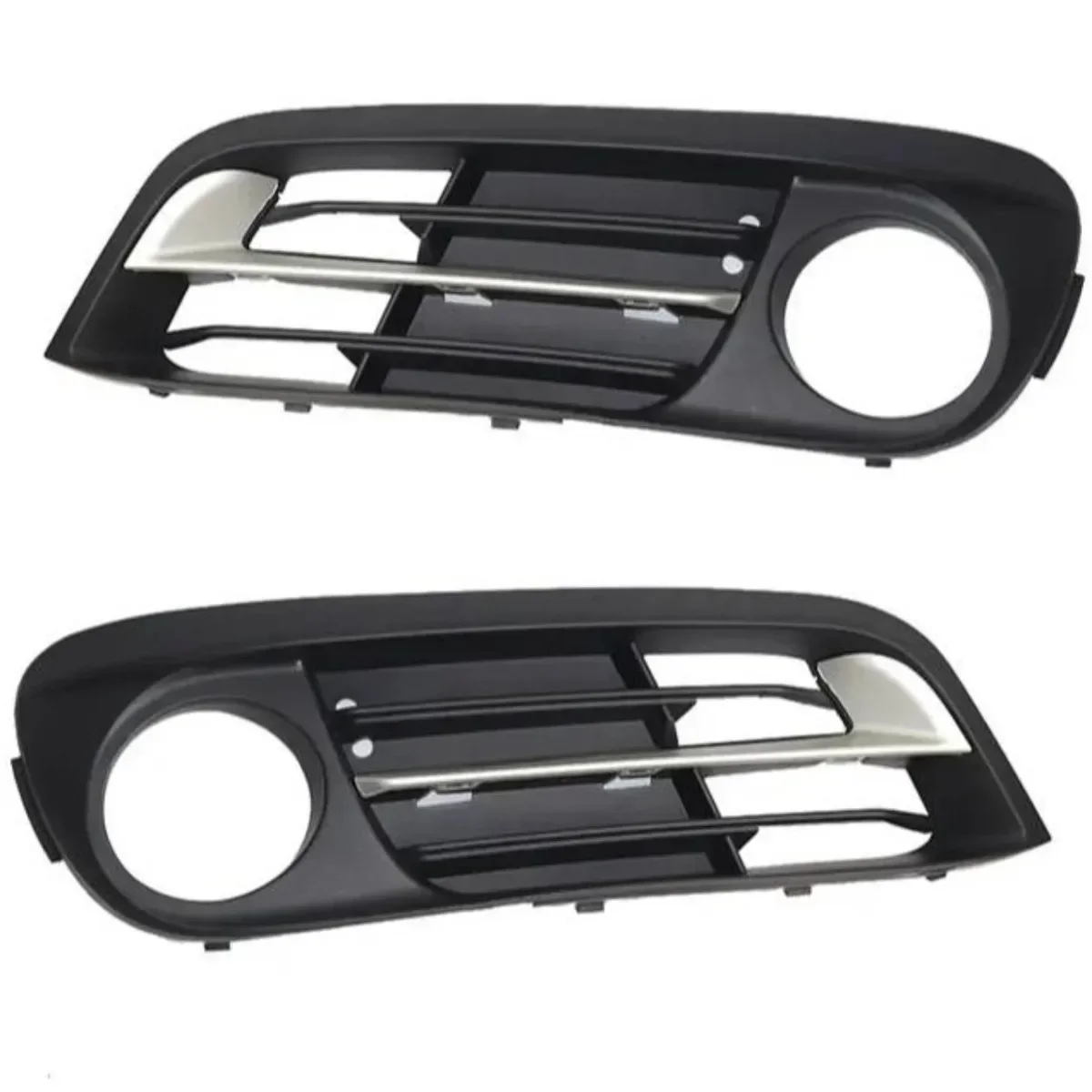 Pair Car Fog Light Frame Front Bumper Fog Light Grille For BMW 5 Series F10 F11 F18 520 528 525 535 530 51117342389,51117342390