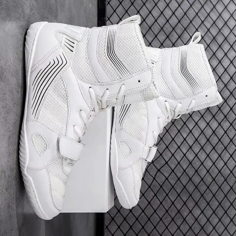 

New Boxing Shoes Men Women Boxing Sneakers Anti Slip Gym Footwears