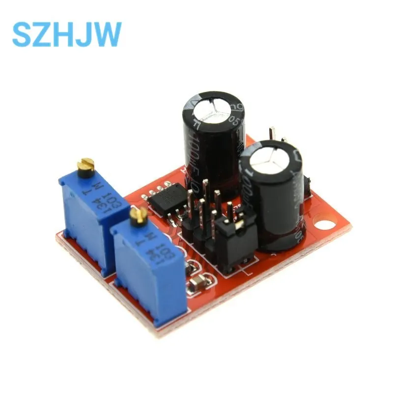 NE555 Pulse Frequency Duty Cycle Adjustable Module Square Wave Rectangular Wave Signal Generator Stepper Motor Drive