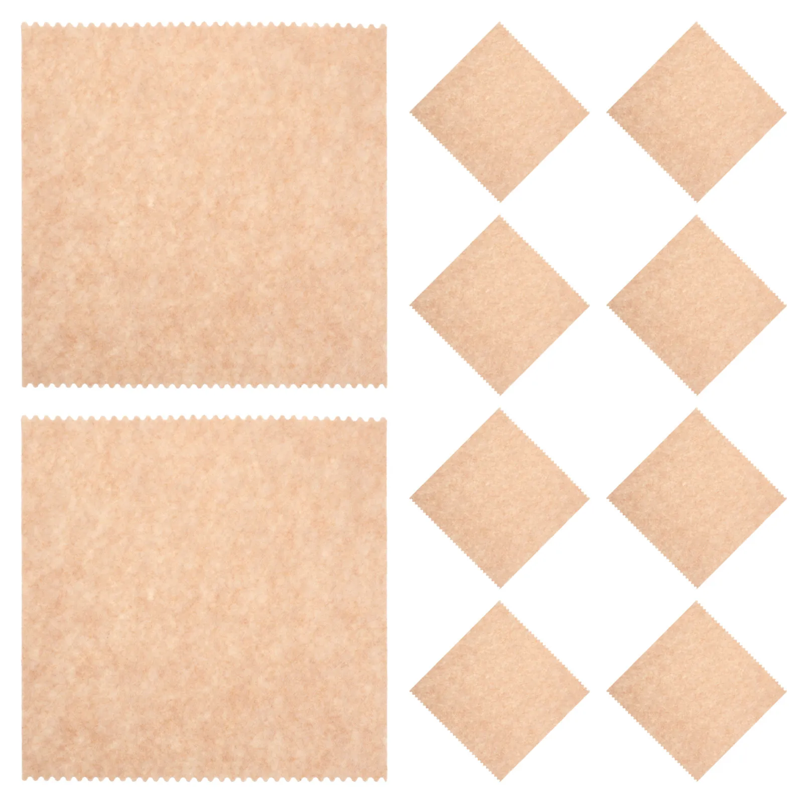 

10pcs Loofah Dishwashing Towel Oil Resistant Reusable Kitchen Cleaning Cloth For Dishes Bowls Cooktop Scouring Household Rags