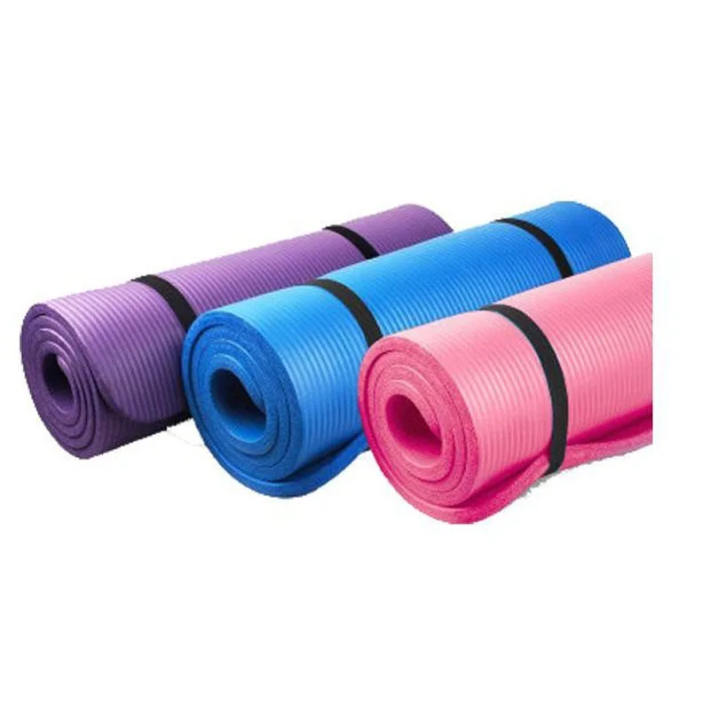Thickened non-slip yoga fitness equipment yoga lengthened thickened yoga fitness mat 10mm female