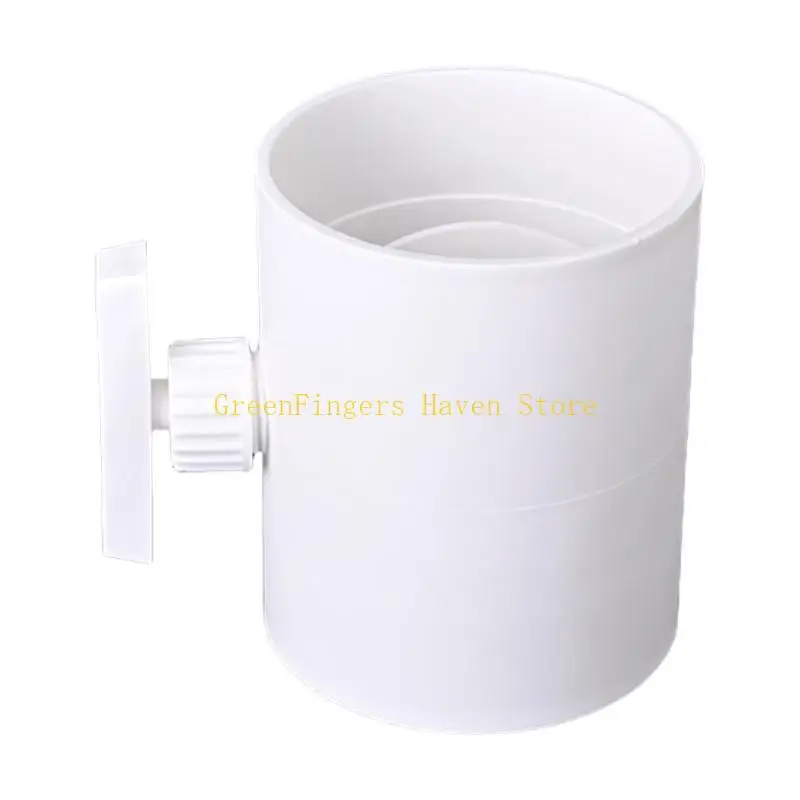F68D Round Plastic Air Stop Check Valves Easy Installation forVentilation Systems