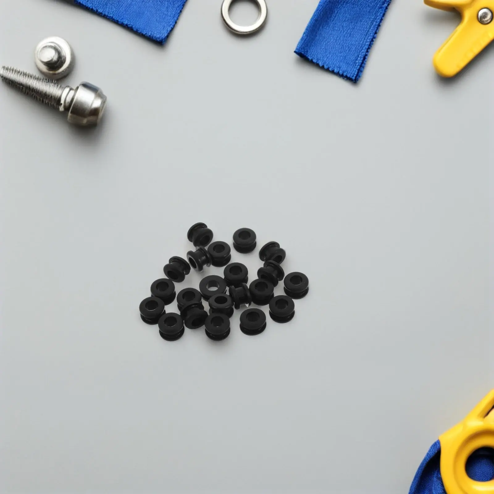 20Pcs Ceiling Fan Blade Mounting Grommets Rubber Washers Replacement Hardware Fan Screw Sealers Absorb Vibration Repair Parts