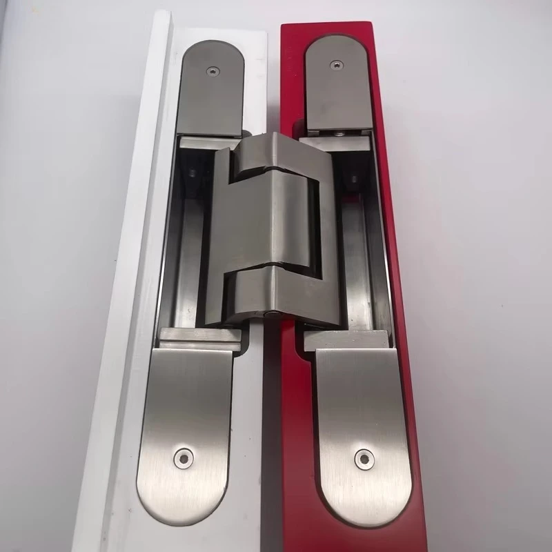 

Heavy Duty 3D Adjustable Invisible Hidden 200 KG Stainless Steel Concealed Hinges