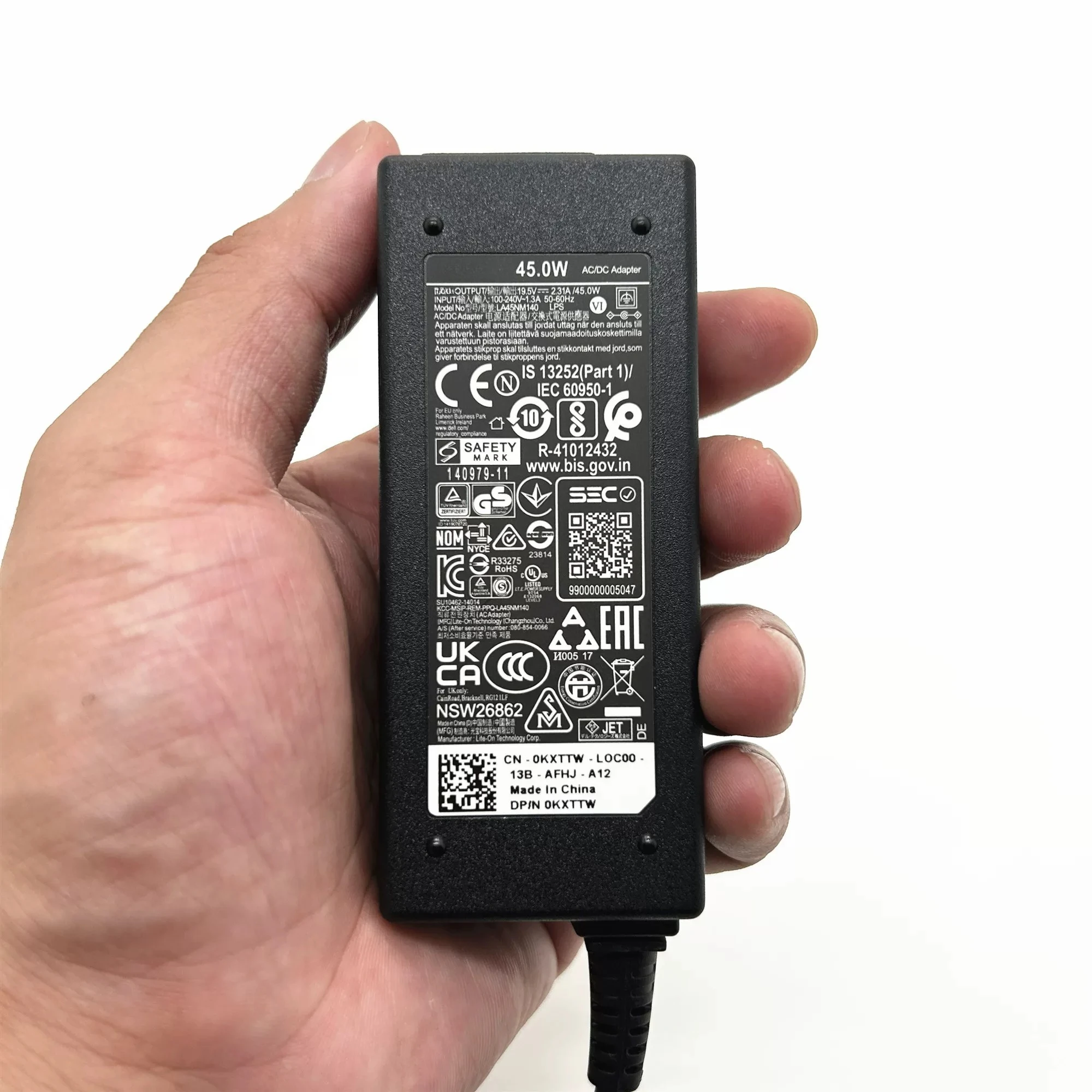Original for Dell 3501 3401 Achievement 3400 45W Power Adapter 19.5V2.31A Charger