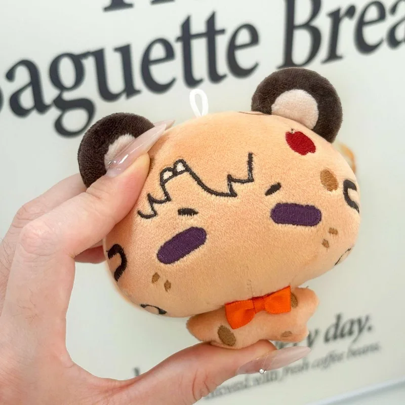 

Love and Deepspace Little Bun Series Caleb Leopard Cotton Doll Original Fanmade Cute Game Peripheral