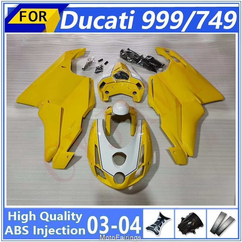 

Полный комплект обтекателей для мотоциклов DUCATI 999 749 2003 2004, обтекатели из АБС-пластика, 749S 999S 03 04, защита кузова