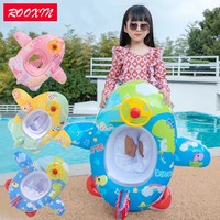 Rooxin Pool Float Baby Swim Ring Tube Inflatable Swimming Ring Seat For Kid Child Swimming Circle Beach Water Play Equipment
