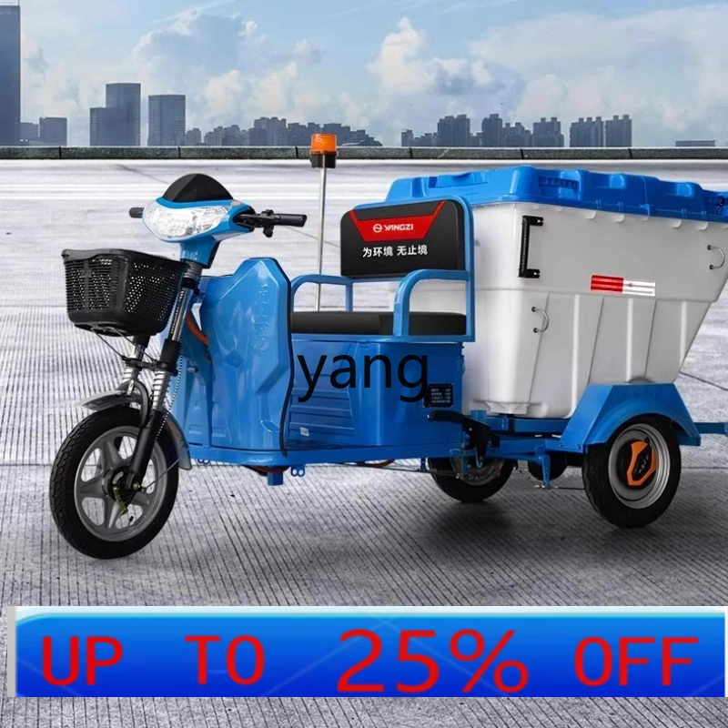 

LTT Garbage Truck Sanitation Electric Tricycle Community Property Truck Garbage Cleaning Truck