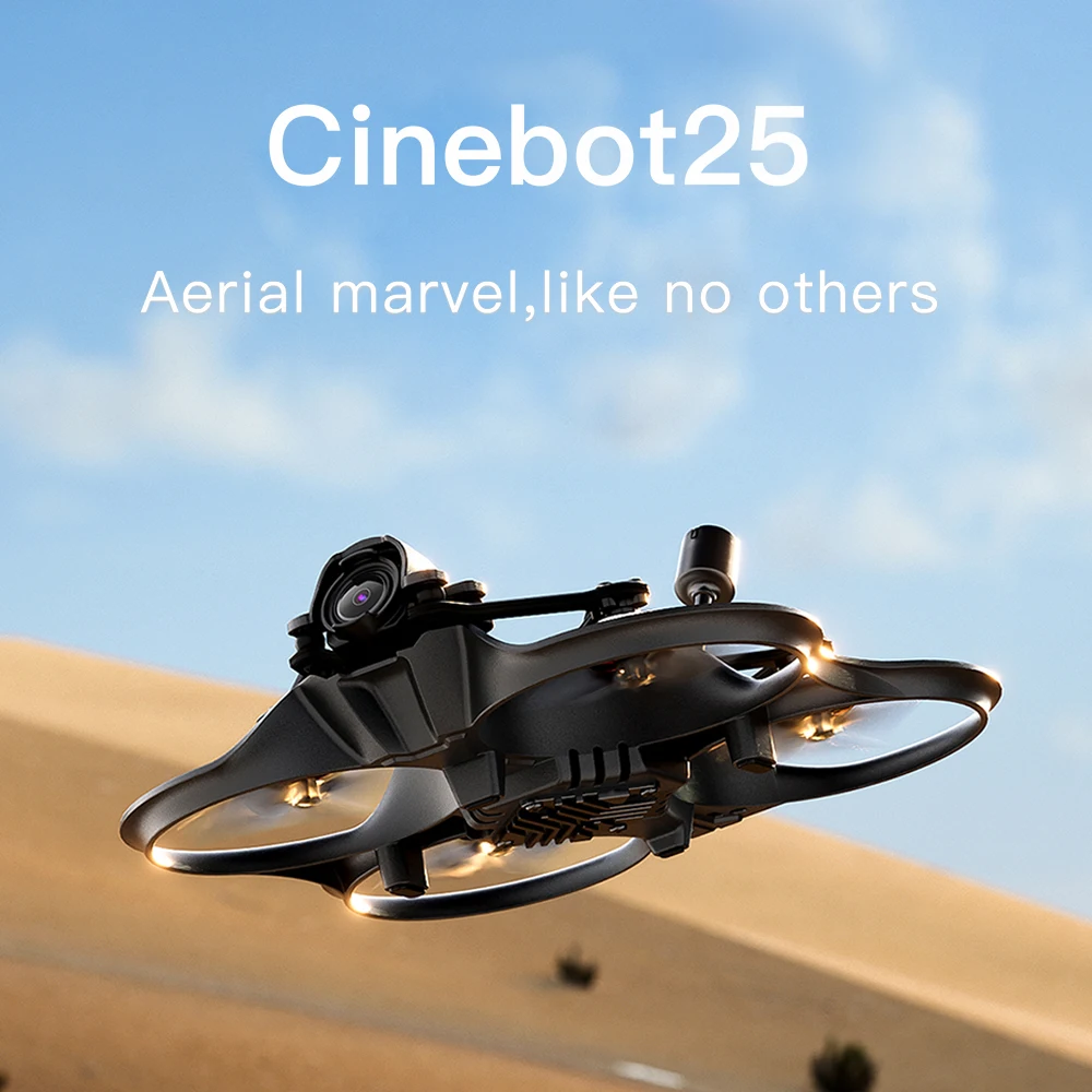 GEPRC Cinebot25 S 시리즈 HD O3/HD 런캠 와스프 링크/WTFPV FPV 드론 쿼드콥터 SPEEDX2 1505 모터 250g 미만 소형 선물