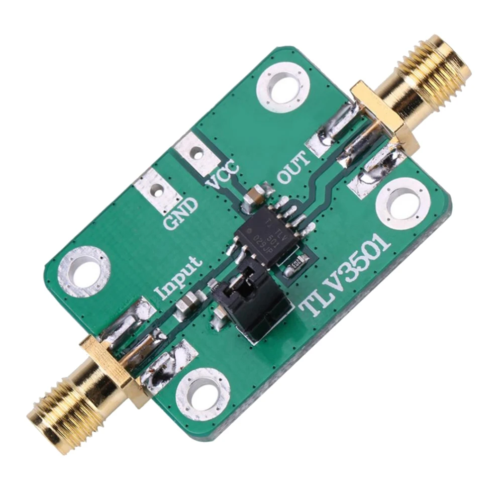 Y50A-TLV3501 Single High Speed Comparator Frequency Meter Front Shaping Module DC 2.7-5V Frequency Counter SMA