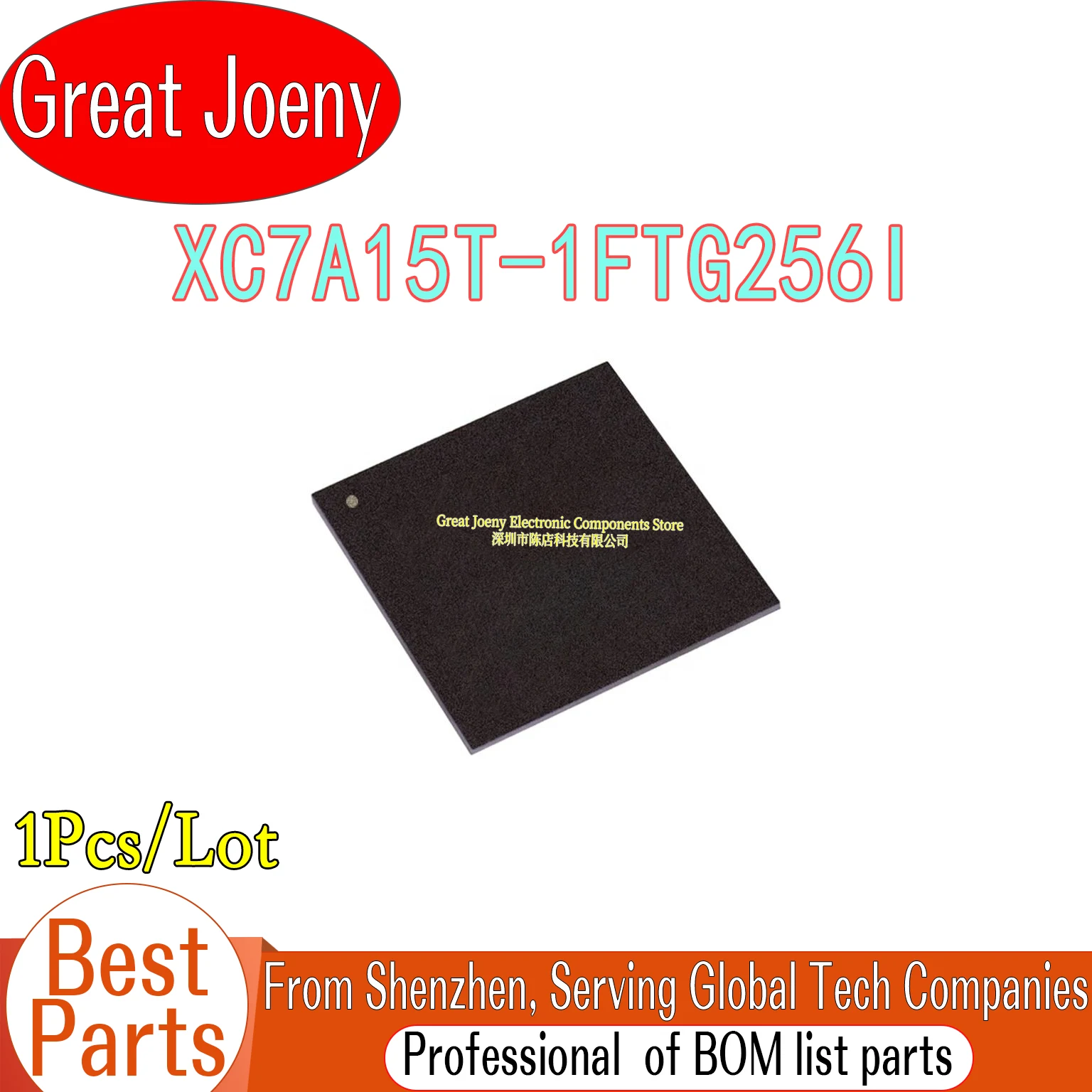 

100% новый оригинальный чип XC7A15T XC7A15T-1FTG256I XC7A15 XC7A15T-FTG256, корпус FTBGA-256