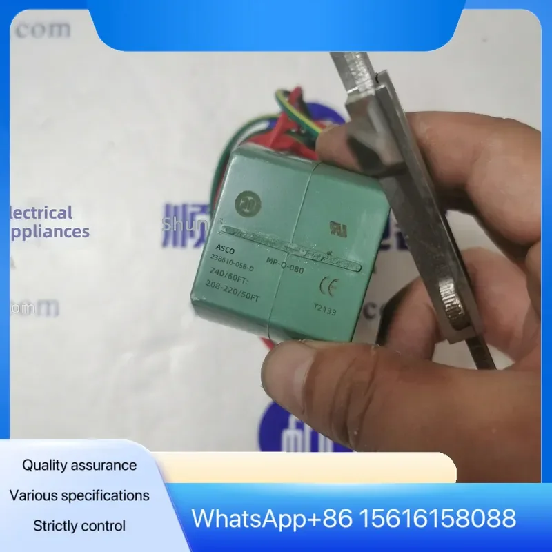 ASCO Solenoid Valve EF8210G089 G088 8210G087 8210D189 MP-C-080 Coil 2 Way Normally Closed Industrial Fluid Control