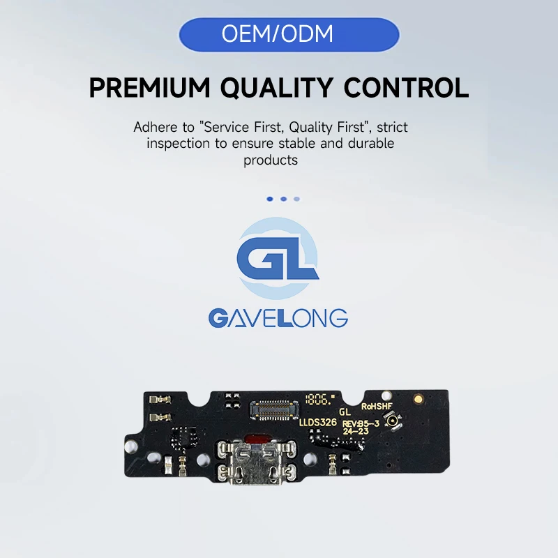 GAVELONG Charger Board Port Connector Charging Flex Cable For Motorola E5 Plus