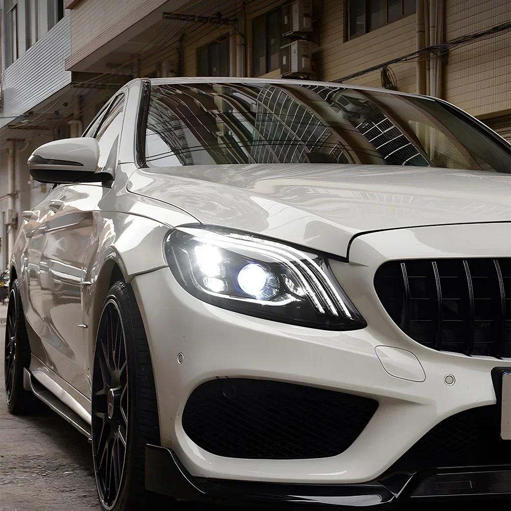 

Maybach Style Car Headlight Assembly for Benz W205 C180 C200 C220 C22d C230 C160 2015-2021 Projector Lens Auto Lamp Accessories