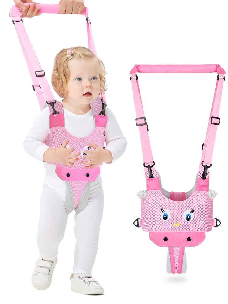 Baby Wandeltuig Ademend Handheld Kids Peuter Helper Assistent Verstelbare Baby Rollator Help Baby Lopen Opstaan Kind