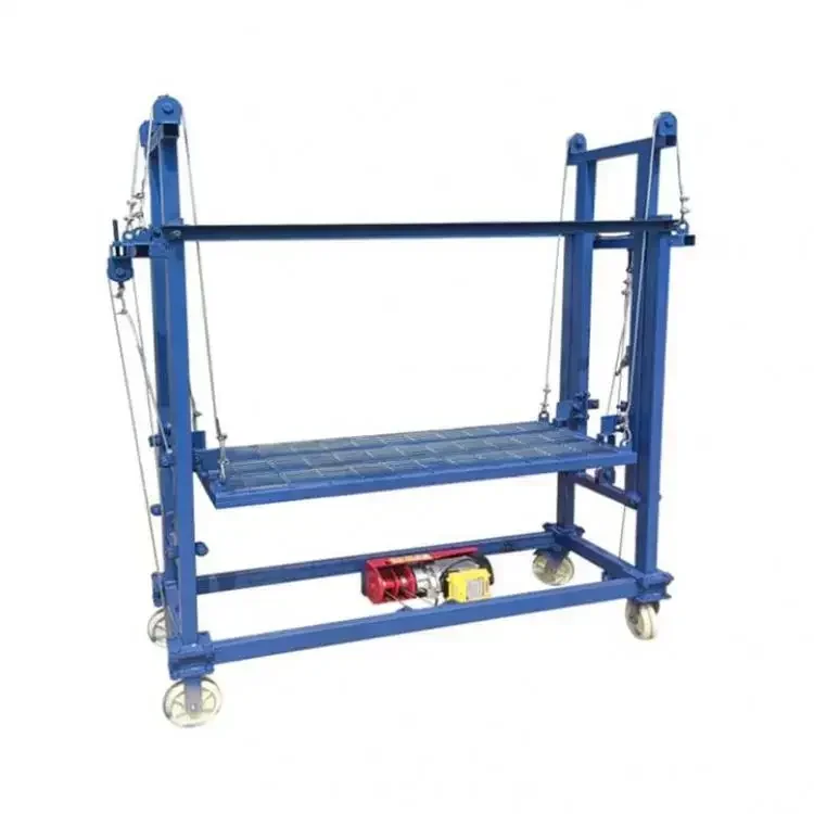 Mobile electric scaffold lift 2-8m electric scaffold