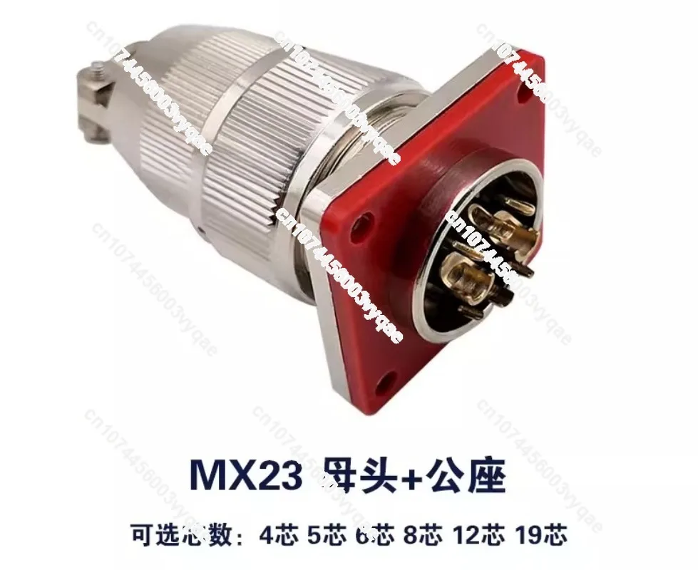 

Вакуумный герметичный авиационный разъем/розетка MX23 4 6 8 10 12 19 из спеченного стекла