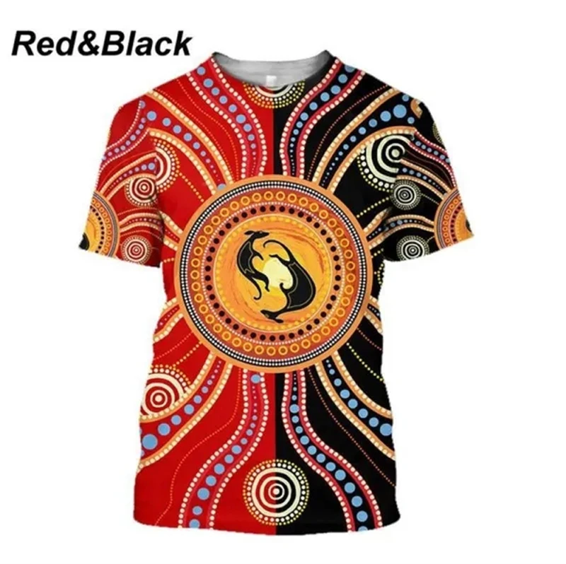 Aboriginal Indigenous Turtle Dot Painting T Shirt Man Women Vertigo Hypnotic Vortex Funny Short Sleeved Tee Tops Graphic Tees