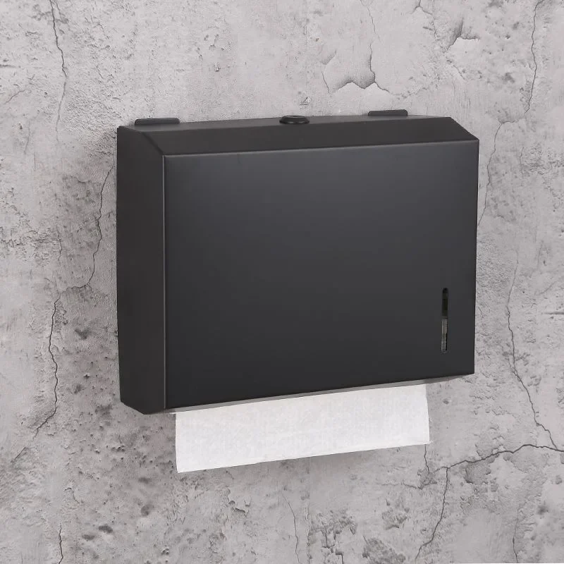 

Metal Tissue Boxes Wall Mount Tissue Box for Bathroom House Accessorie Interior Organization and Home Storage Furnishing Article