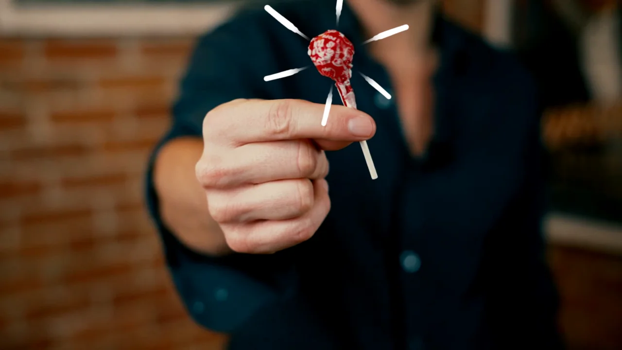 Super Sucker By Rizki Nanda Coins Into Lollipops (half Dollar) Magician Close Up Illusion Gimmick Prop Magic Trick Mentalism