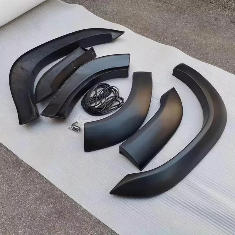 

Wheel Arch Trim Anti-Scratch for Mitsubishi Leopaard Modified Fiberglass Material Fender Protector Wheel Eyebrow