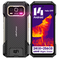 Ulefone Armor 27T 4G Rugged Phone 10600mAh Night Vision Camera Smartphone Android 14 Up to 24GB+256GB 120Hz 33W Fast Charging