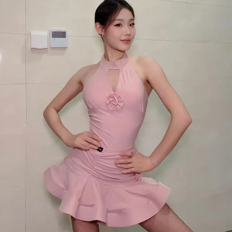 Adultes Chacha danse latine vêtements femmes danse latine cantonnière Costume femme Rumba salle de bal danse formation costumes SL12628