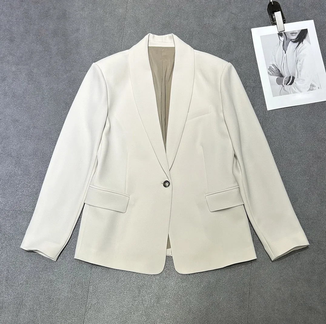 

2024 Women's Clothing Fashionable one-button suit jacket Spring Summer New No.30