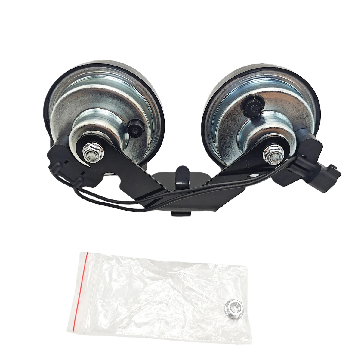 BC3Z-13832-A Low/High Horn Assembly For Ford F-250/F-350/F-450/F-550 Super Duty 6.2L 6.7L 6.8L V8 2011-2016 BC3Z13832A