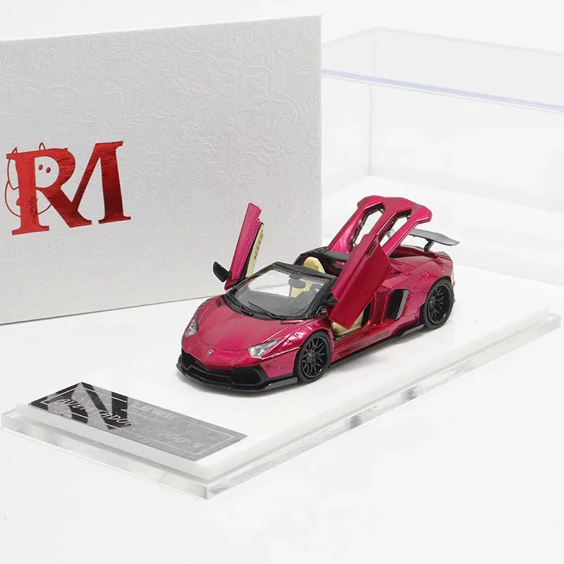 Diecast 1:64 Scale LP700-4 Lamborghini Aventador Big Bull Car Model Collectible Toy Gift Souvenir Display Ornament